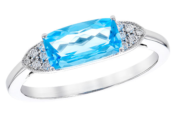 E301-73546: LDS RG 1.44 BLUE TOPAZ 1.52 TGW