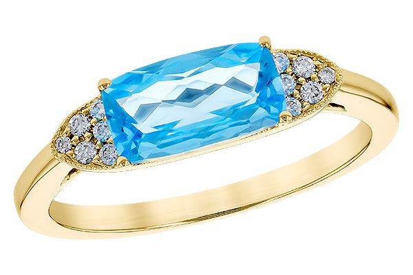 E301-73546: LDS RG 1.44 BLUE TOPAZ 1.52 TGW