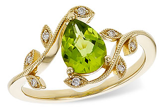 E302-66337: LDS RG 1.16 PERIDOT 1.22 TGW (8x6MM PER)