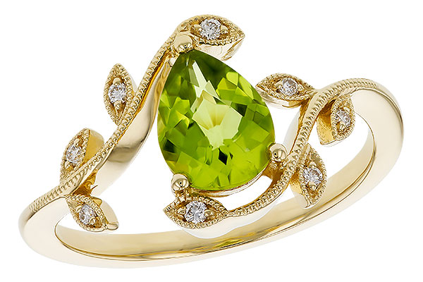 E302-66337: LDS RG 1.16 PERIDOT 1.22 TGW (8x6MM PER)