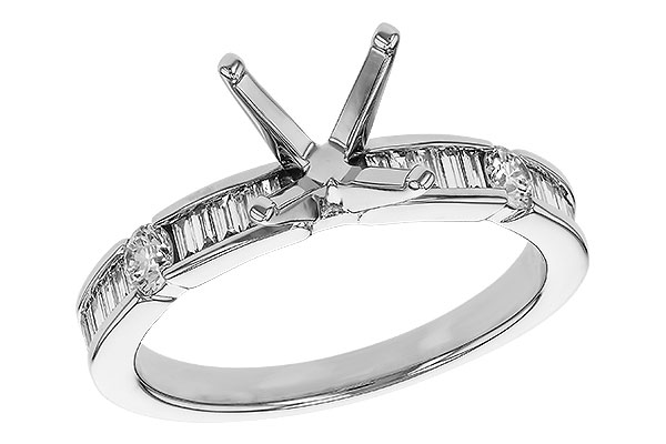 E302-72710: LDS SEMI DIA RG .23 TW BAG .40 TW