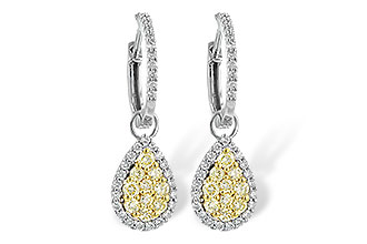 F212-66337: EARR .44 YELL DIA .89 TW