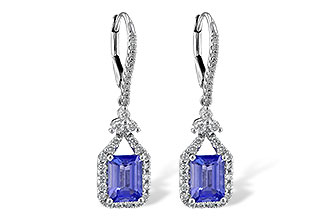 F218-09955: EARR 1.60 TW TANZANITE 2.08 TGW