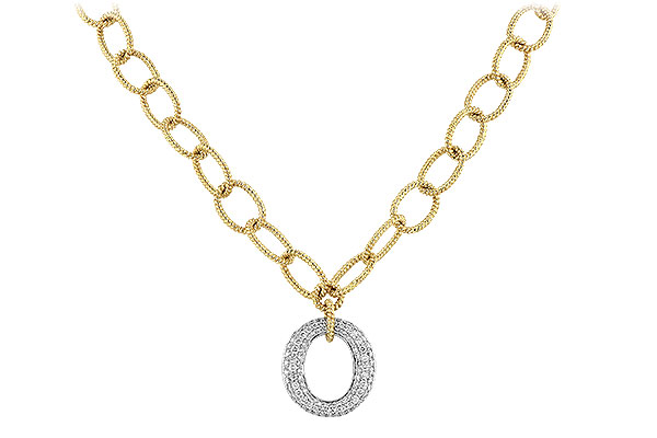 F218-10846: NECKLACE 1.02 TW (17 INCHES)