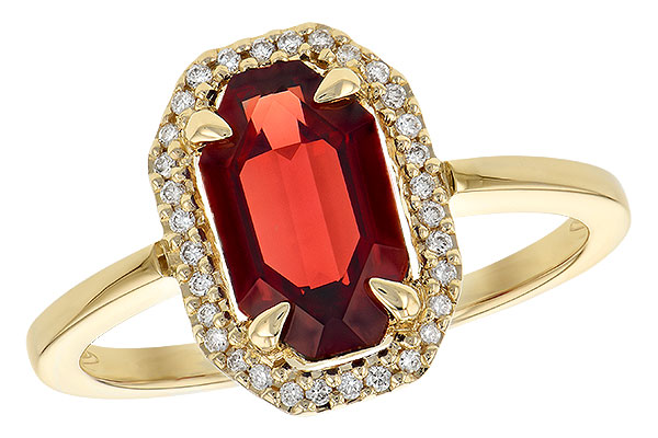 F218-15428: LDS RG 1.66 GARNET 1.75 TGW