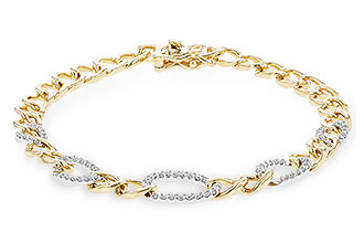 F301-74519: BRACELET .52 TW