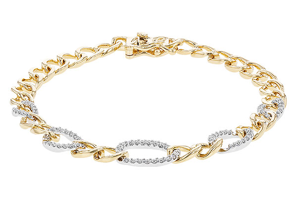 F301-74519: BRACELET .52 TW