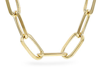 F301-79074: PAPERCLIP XL (5.20MM, 14KT, 18IN, LOBSTER CLASP)
