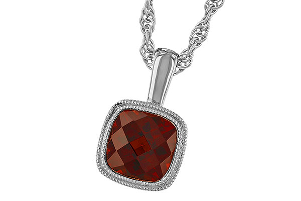 F301-79083: NECKLACE 1.22 CT GARNET