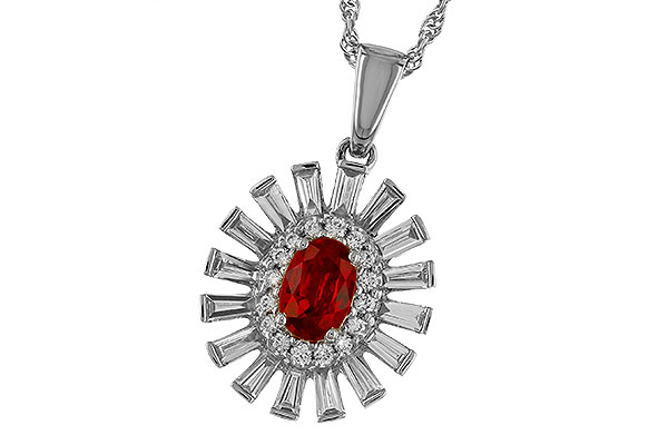 F301-80846: NECK .58 RUBY TW 1.10 TGW (6x4MM RUBY)