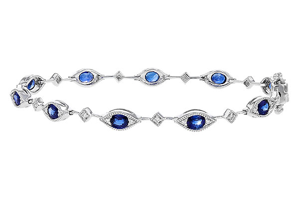 F302-65437: BRACELET 2.31 SAPPHIRE 2.50 TGW (7")