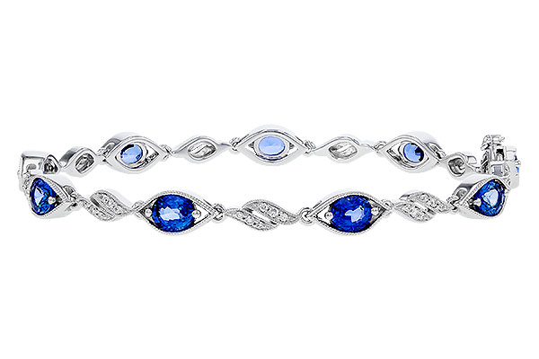 F302-66355: BRACELET 4.02 SAPPHIRE 4.26 TGW (7")