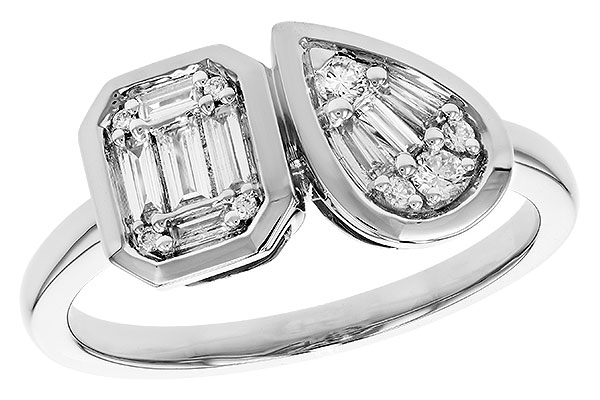 F302-71792: LDS DIA RG .17 TW BAGUETTE .25 TW