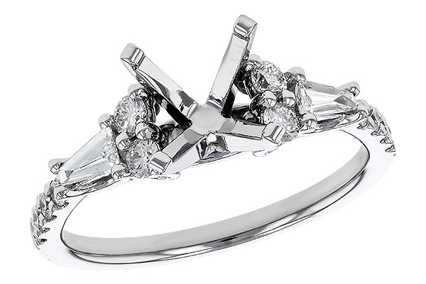 F302-72710: LDS SEMI DIA RG .12 TW BAG .42 TGW