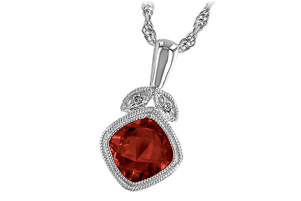 G211-80864: NECK 1.09 GARNET 1.10 TGW