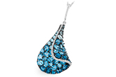 G215-41764: NECK 4.81 BLUE TOPAZ 4.94 TGW