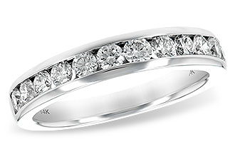 G216-35419: LDS WED RG .75 TW (12 STONES)