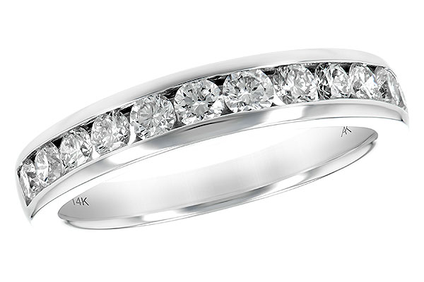 G216-35419: LDS WED RG .75 TW (12 STONES)