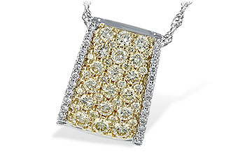 G217-20855: NECK .95 YELLOW DIAS 1.09 TW