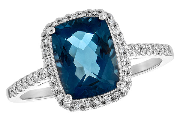 G217-27255: LDS RG 2.42 LONDON BLUE TOPAZ 2.62 TGW