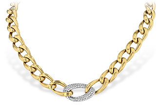 G218-10837: NECKLACE 1.22 TW (17 INCH LENGTH)