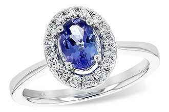 G218-16337: LDS RG .73 TANZANITE .97 TGW