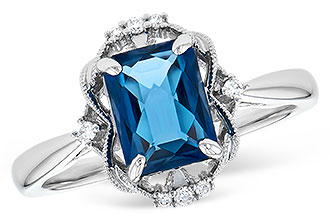 G300-85392: LDS RG 1.70 LONDON BLUE TOPAZ 1.76 TGW