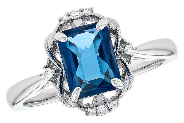 G300-85392: LDS RG 1.70 LONDON BLUE TOPAZ 1.76 TGW