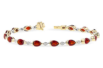 G300-86292: BRACELET 6.44 GARNET 6.60 TGW