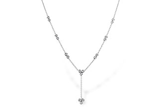 G301-74528: NECKLACE .32 TW (18")