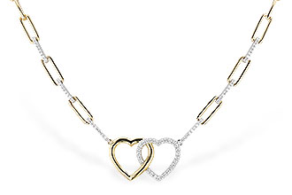 G301-77183: NECKLACE .52 TW