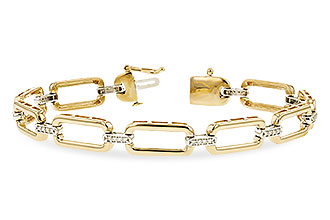 G301-79028: BRACELET .25 TW (7.5" - H217-24501 WITH LARGER LINKS)