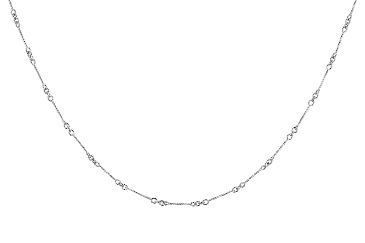 G301-79064: TWIST CHAIN (22IN, 0.8MM, 14KT, LOBSTER CLASP)