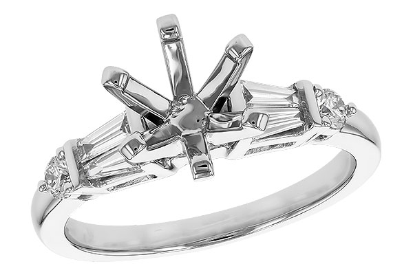 G301-81810: LDS SEMI DIA RG .23 BAG .34 TW