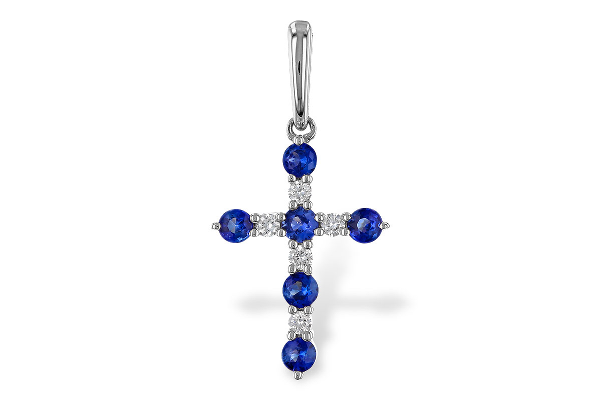 G302-66283: PENDANT .34 TW SAPP .42 TGW