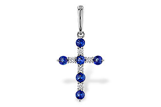 G302-66283: PENDANT .34 TW SAPP .42 TGW