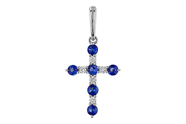 G302-66283: PENDANT .34 TW SAPP .42 TGW