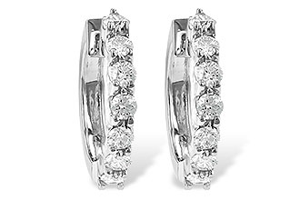 H029-03555: EARRINGS 1.50 TW