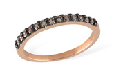 H213-59992: LDS WED RG .27 BROWN DIAS TW