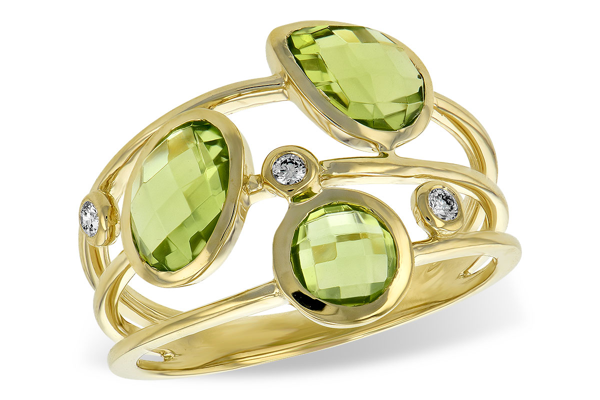 H217-22701: LDS RG 2.45 PERIDOT 2.50 TGW