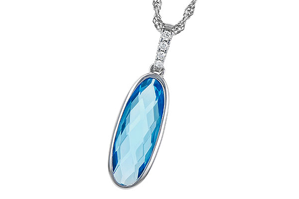 H300-85419: NECK 1.90 BLUE TOPAZ 1.93 TGW