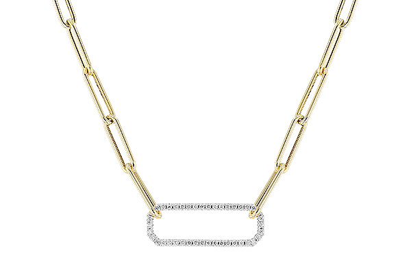 H301-73628: NECKLACE .50 TW (17 INCHES)