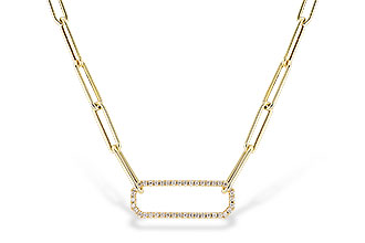 H301-73628: NECKLACE .50 TW (17 INCHES)