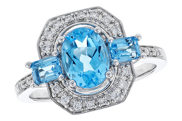 H301-76346: LDS RG 1.75 TW BLUE TOPAZ 1.90 TGW