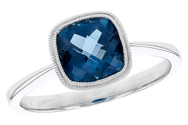 H301-78092: LDS RG 1.56 CT LONDON BLUE TOPAZ
