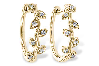 H302-66328: EARRINGS .25 TW