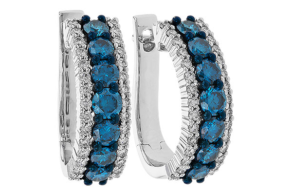 H302-69055: EARR 1.06 BLUE DIAS 1.46 TW