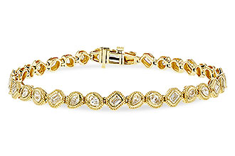 H302-71792: BRACELET 2.15 TW FANCY CUT DIAMONDS