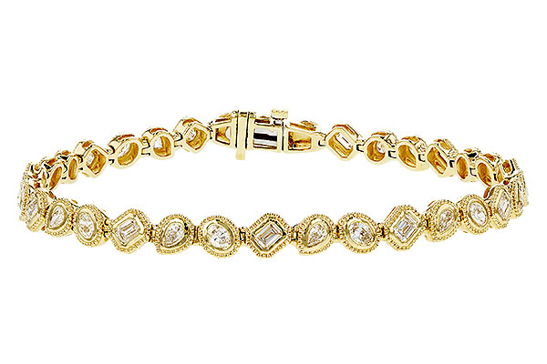 H302-71792: BRACELET 2.15 TW FANCY CUT DIAMONDS