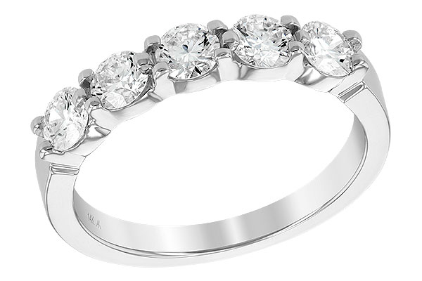 K213-59010: LDS DIA WED RG 1.00 TW (5 STONES)